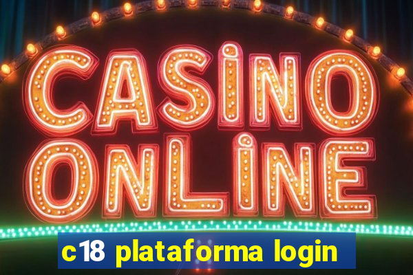 c18 plataforma login